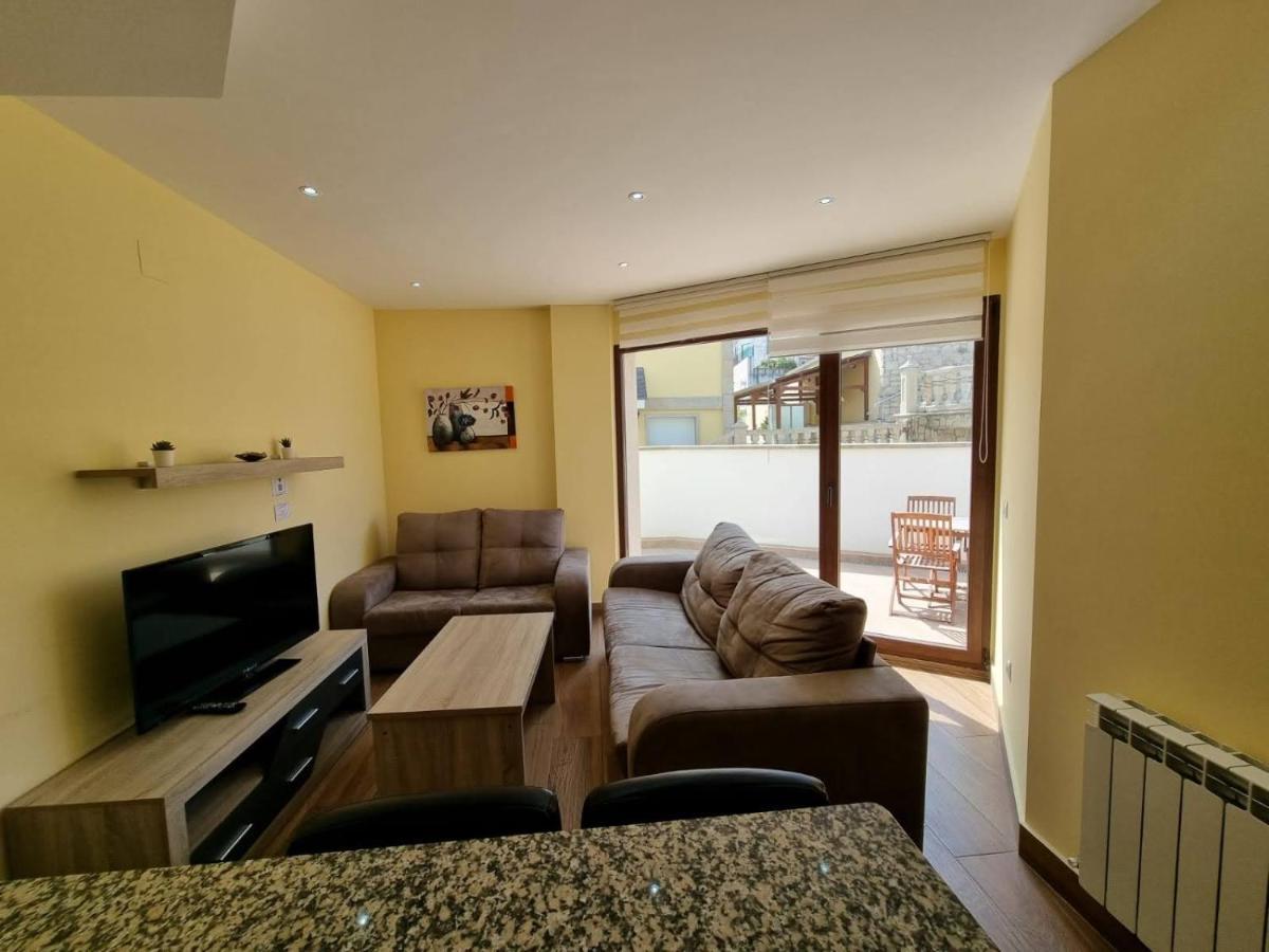 Ferienwohnung Foz Playa Rapadoira - Bajos Con Terraza Exterior foto