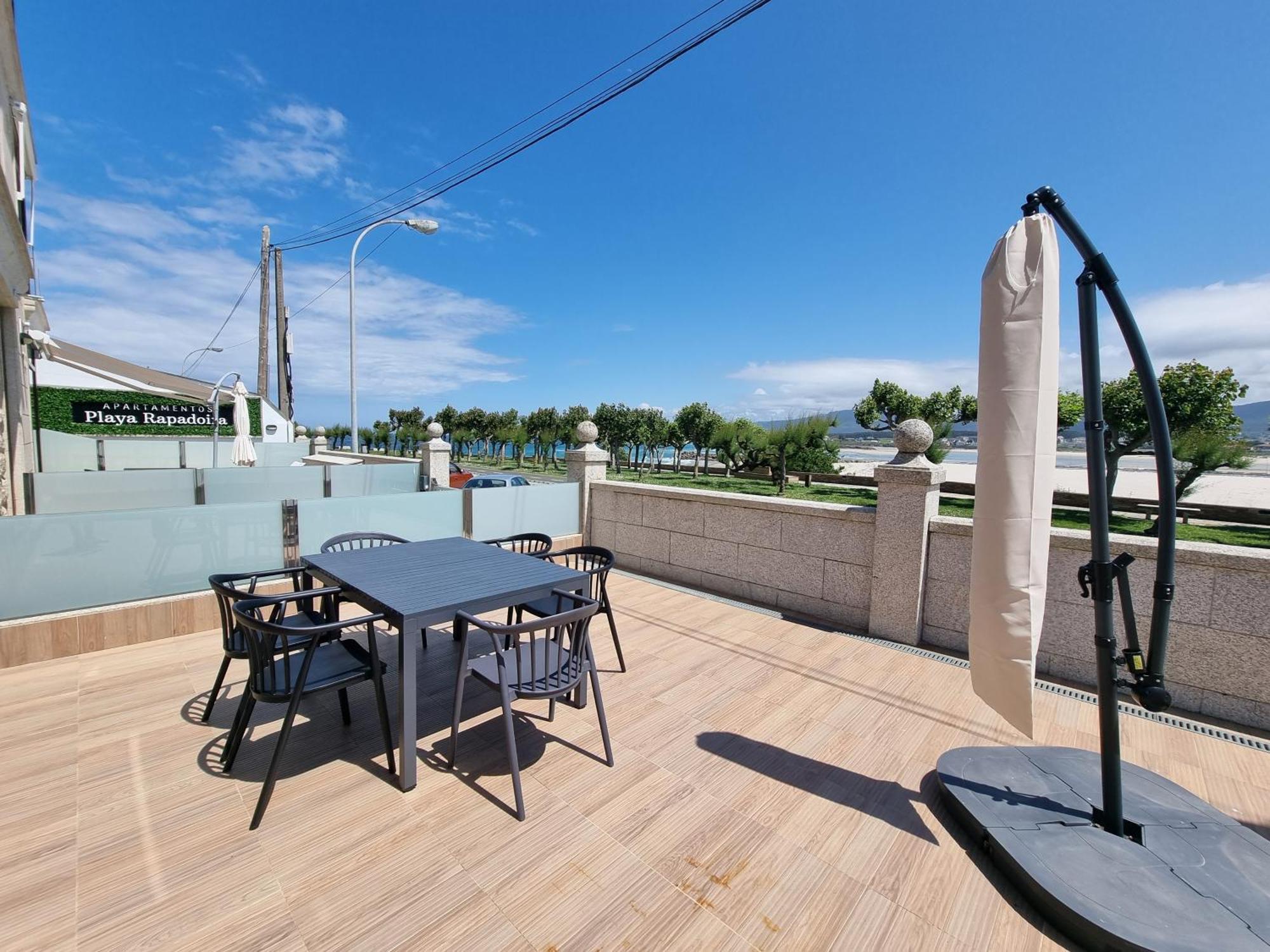 Ferienwohnung Foz Playa Rapadoira - Bajos Con Terraza Exterior foto
