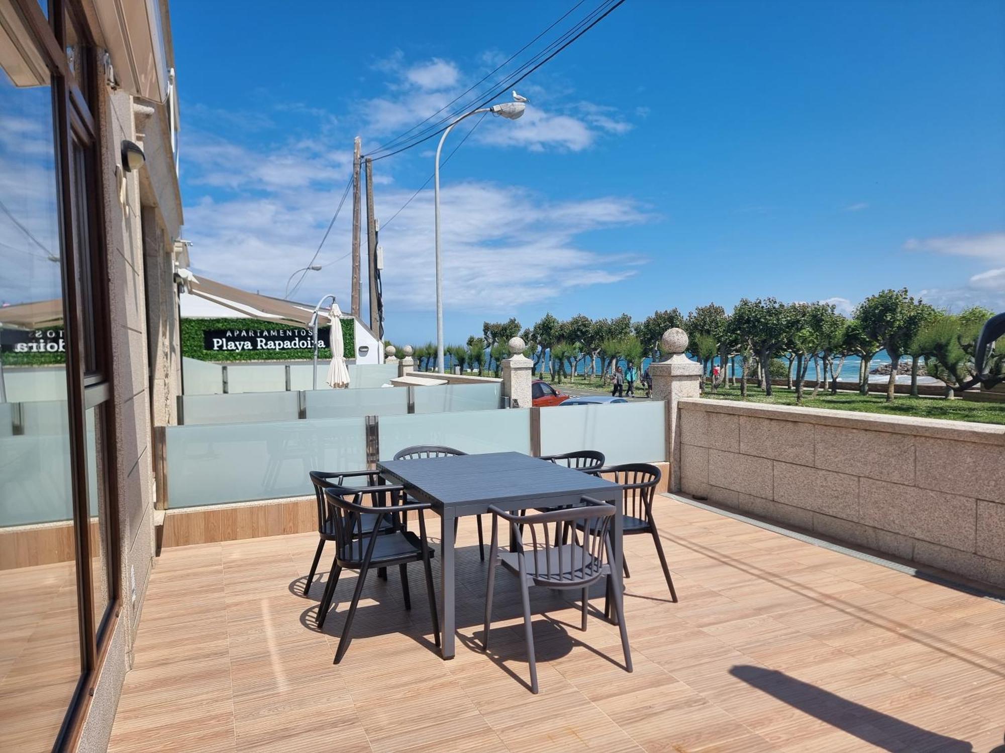 Ferienwohnung Foz Playa Rapadoira - Bajos Con Terraza Exterior foto