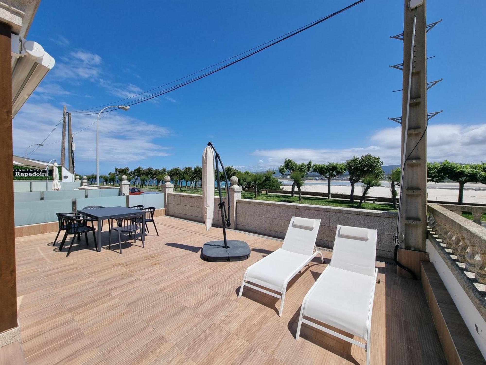 Ferienwohnung Foz Playa Rapadoira - Bajos Con Terraza Exterior foto