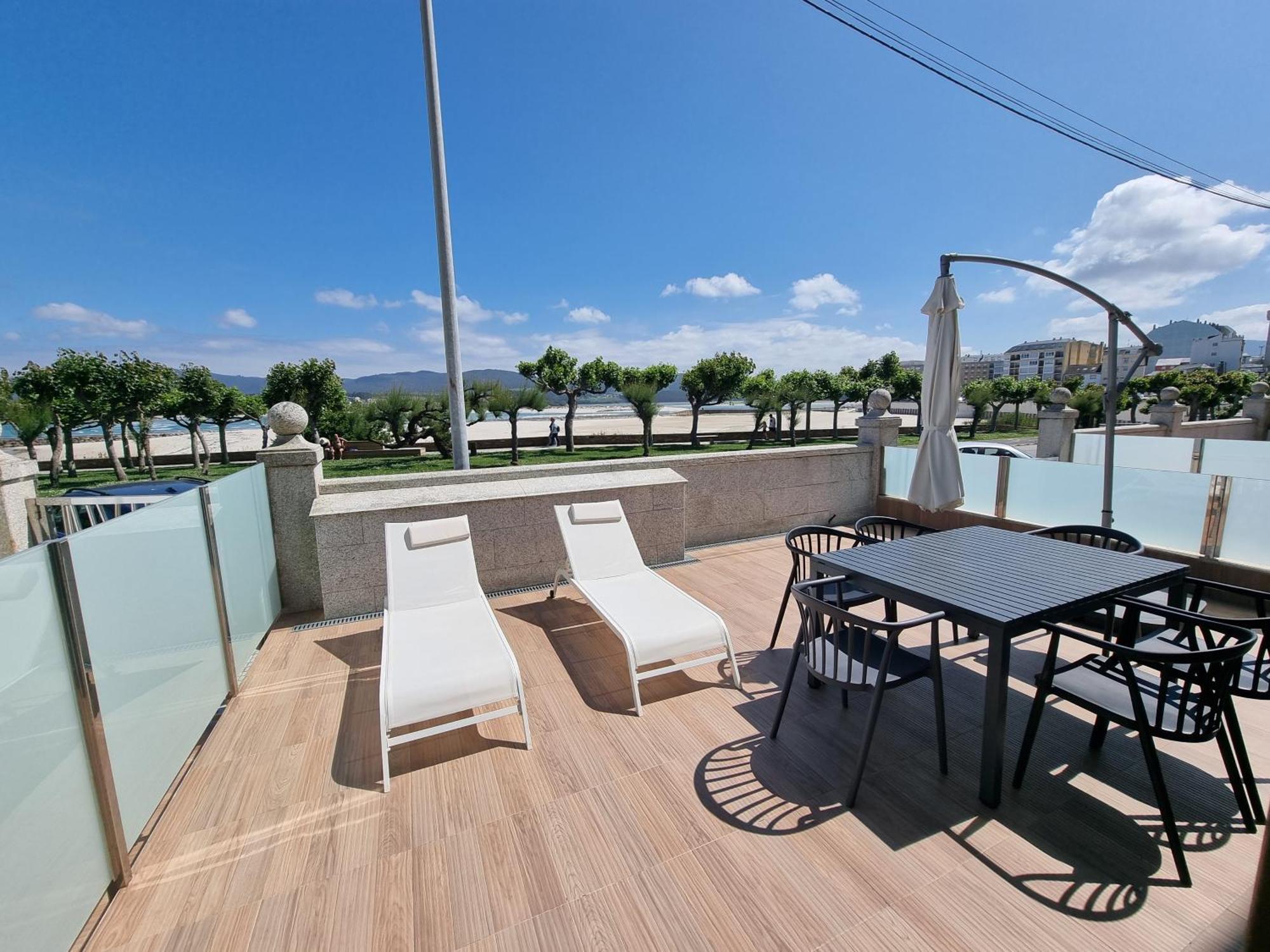 Ferienwohnung Foz Playa Rapadoira - Bajos Con Terraza Exterior foto