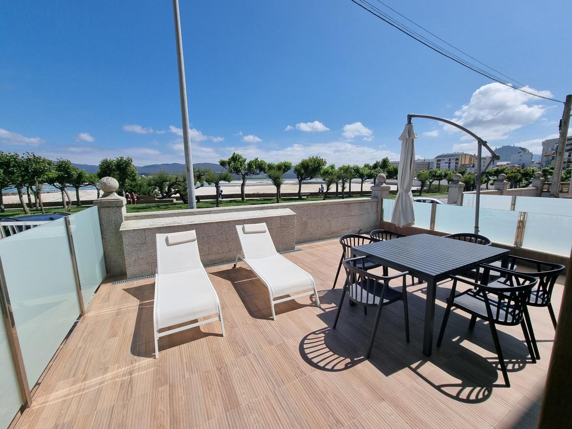 Ferienwohnung Foz Playa Rapadoira - Bajos Con Terraza Exterior foto