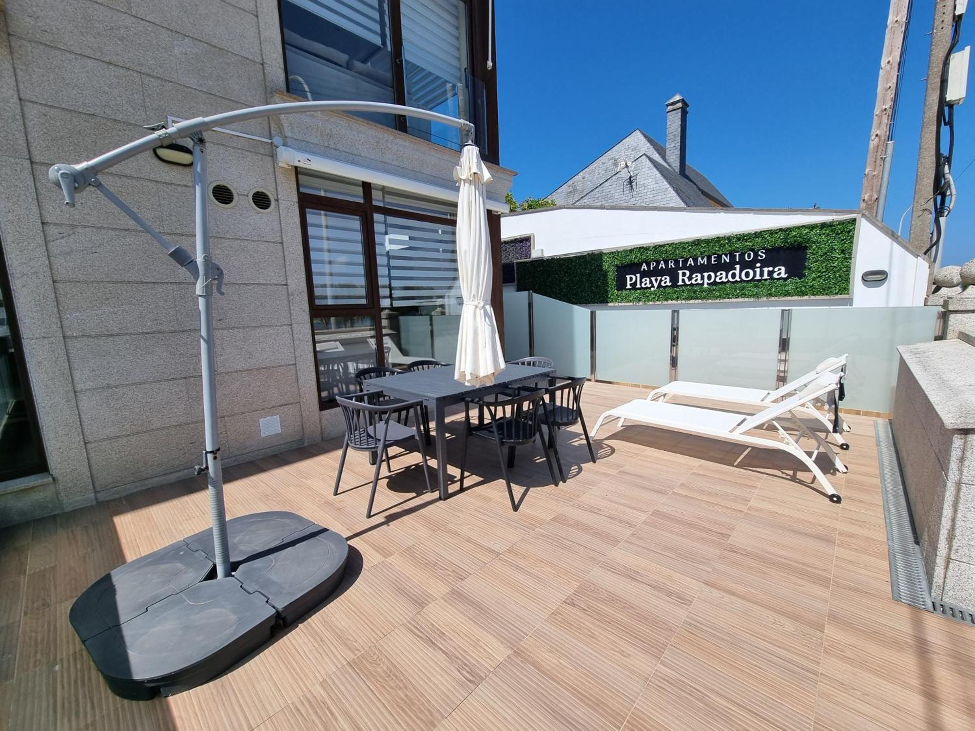 Ferienwohnung Foz Playa Rapadoira - Bajos Con Terraza Exterior foto