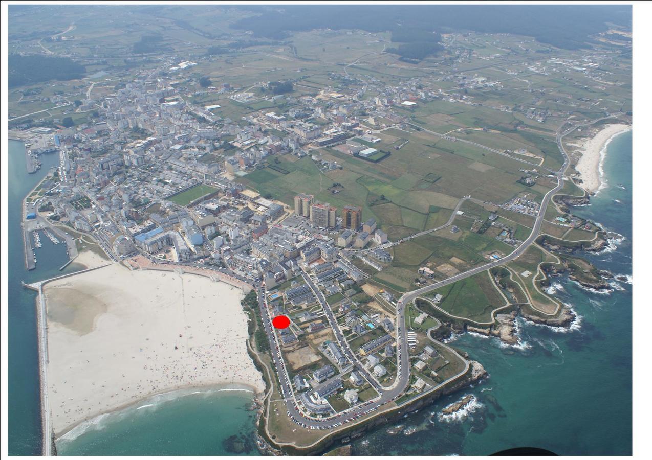 Ferienwohnung Foz Playa Rapadoira - Bajos Con Terraza Exterior foto